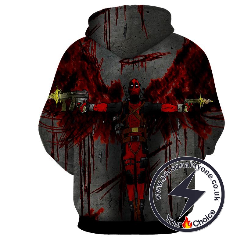 Deadpool - Deadpool 3D - Hoodies